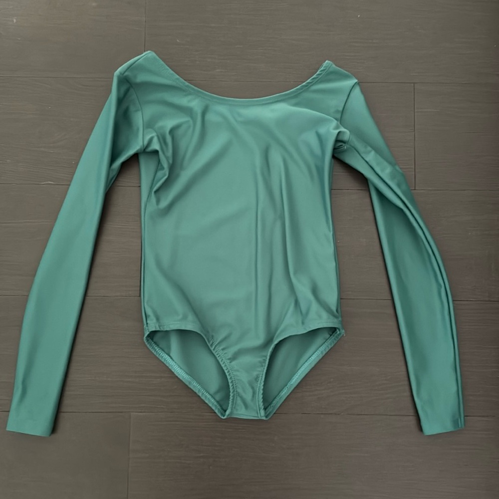 Girls long sleeve leotard, perfect for dance or to wear with jeans